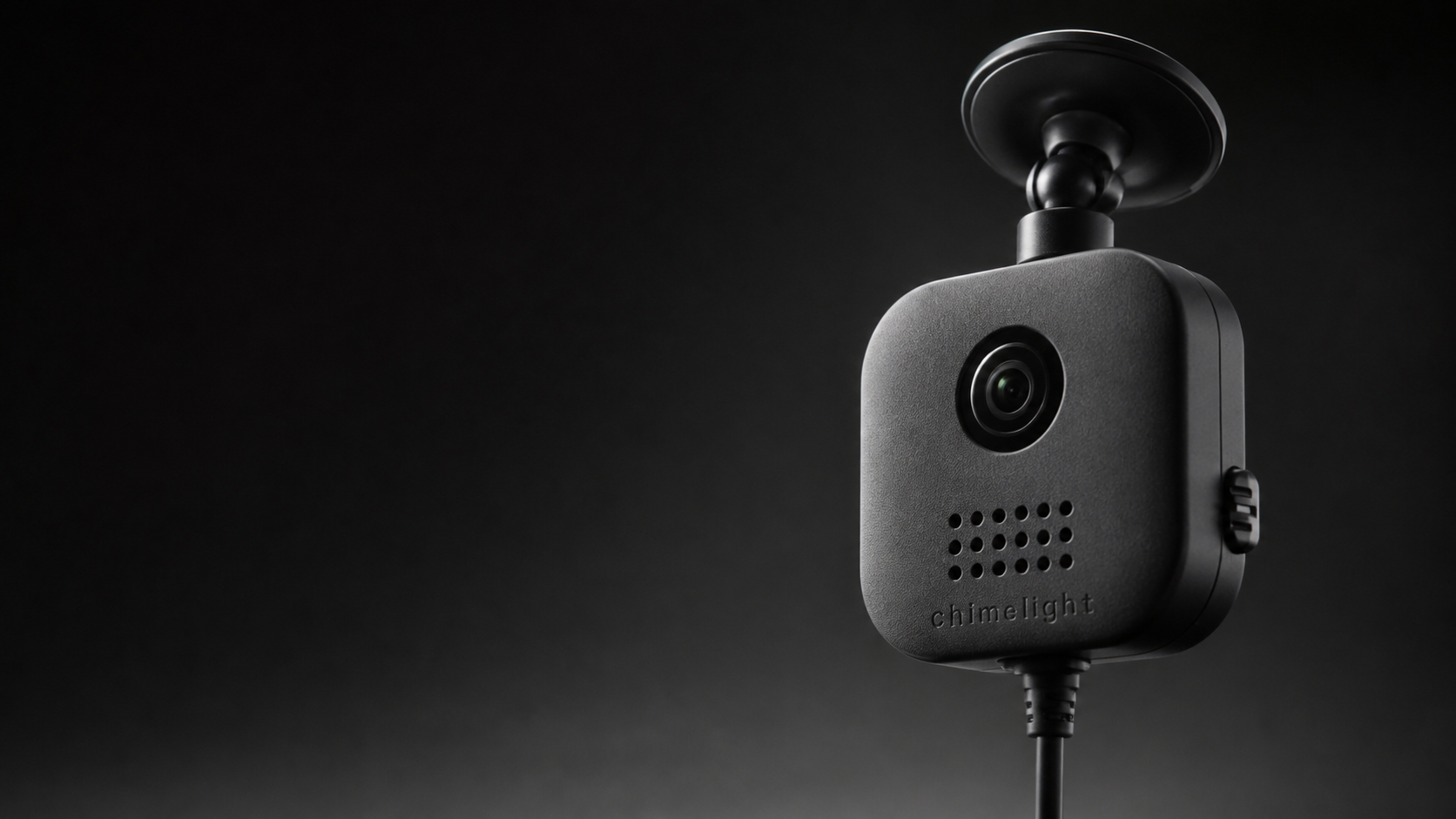 ChimeLight compact windshield camera product visualization